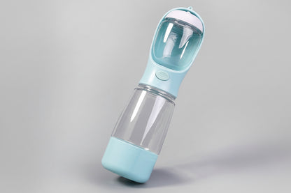 Gourde Multifonction 3-en-1 pour Chien – Eau, Nourriture & Sacs intégrés